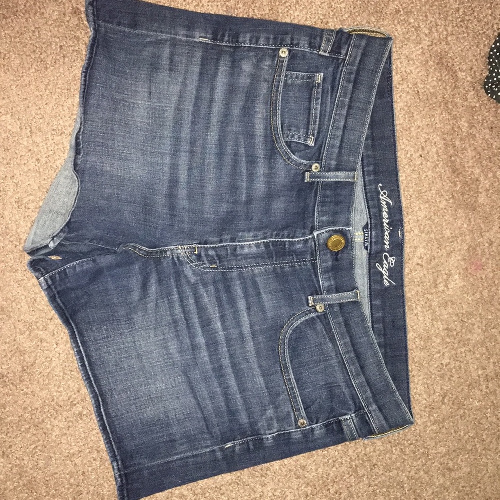 American Eagle High-Rise Jean Shorts